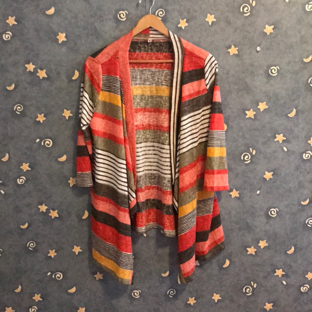 Striped Cardigan